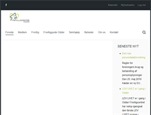 Tablet Screenshot of frivilligcenter-odder.dk